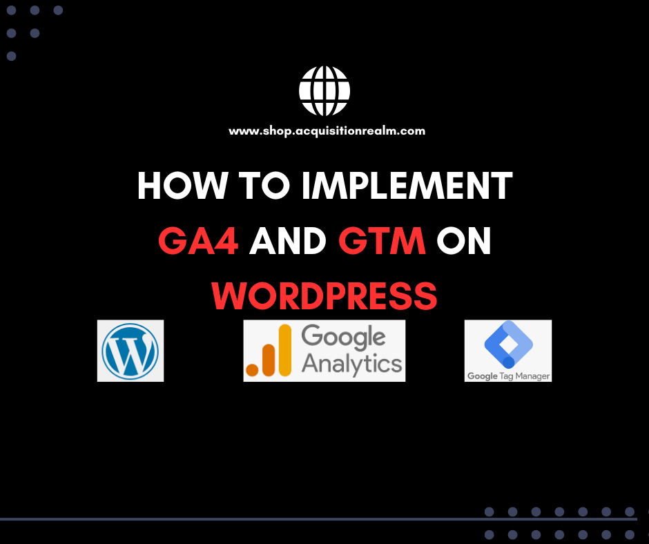 How to Implement GA4 And GTM on WordPress (Using Rank Math & Site Kit)