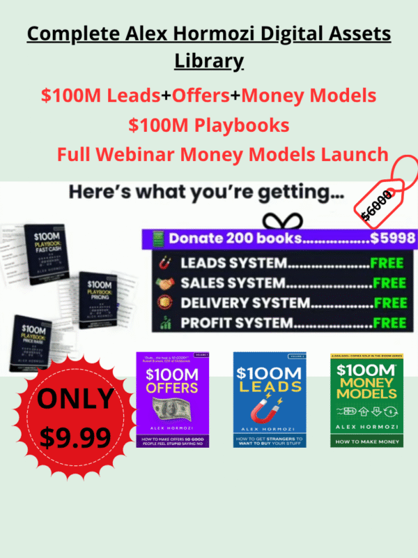 Complete Alex Hormozi Digital Assets Library